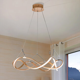 LÁMPARA LED ·MOLLY· 53Ø ORO ROSA