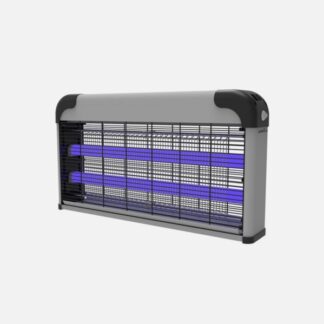 Mata Insectos Electrico Diablo 30w 2xuv C/cadena Alcance60m2 26,6x49x8,5cm Facil Limpiar