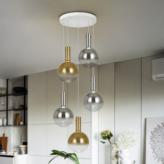MATICES-LAMPARA 5L BLANCO-SMOKE-ORO