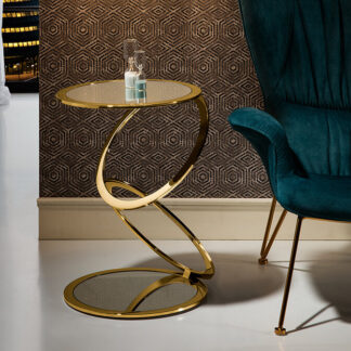 MESA AUX.·AROS· ORO Ø45