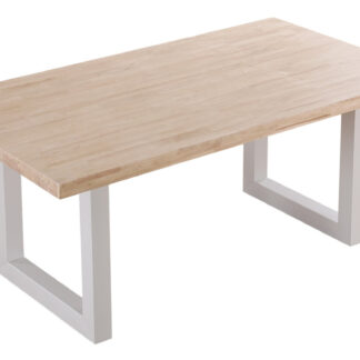 MESA COMEDOR FIJA LOFT 180 x 100 CM ROBLE NORDISH / BLANCO.