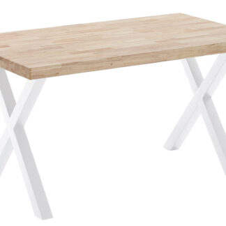 MESA COMEDOR FIJA X-LOFT 140 x 80 CM ROBLE NORDISH / BLANCO