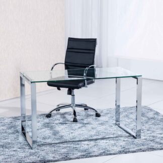 MESA ESTUDIO BENETTO 120 x 60 CM PATAS CROMO