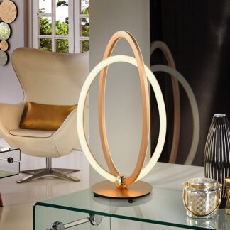 OCELLIS - SOBREMESA LED ORO ROSA