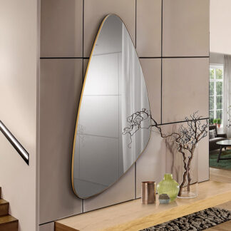ORIO-ESPEJO TRIANG.ORO 168X81
