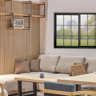 PANEL ACUSTICO PET ACUSTIC SOUND NORDISH / NEGRO 60 x 240 CM.