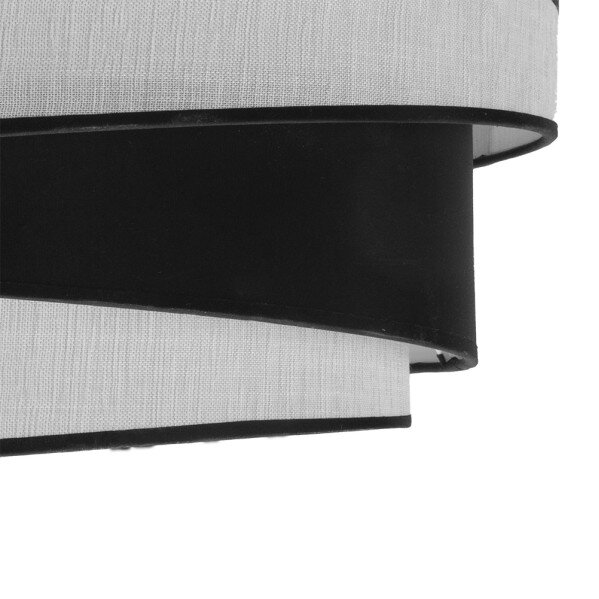 Pantalla Colgante Hara M10 Blanca/negra 50dx40dx22h Difusor Incluido - Image 2