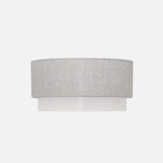 Pantalla Colgante Kenya M10 Gris/blanco 50Dx48dx23h Difusor Incluido