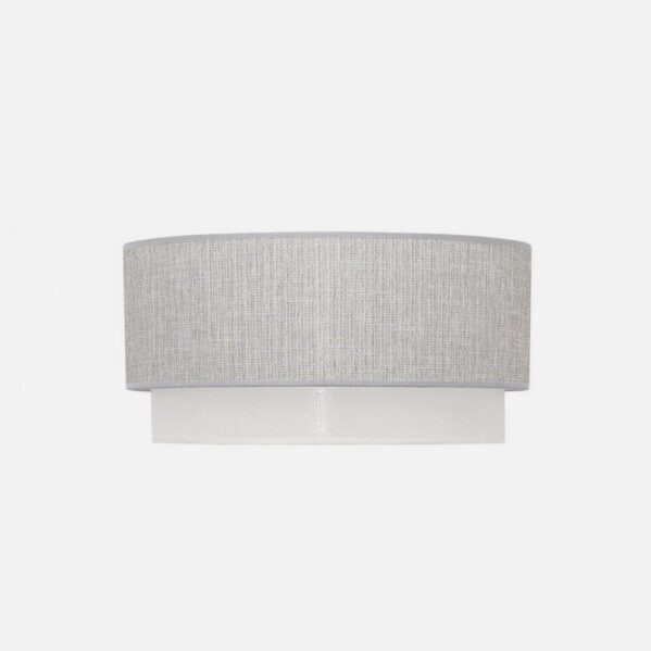 Pantalla Colgante Kenya M10 Gris/blanco 50Dx48dx23h Difusor Incluido