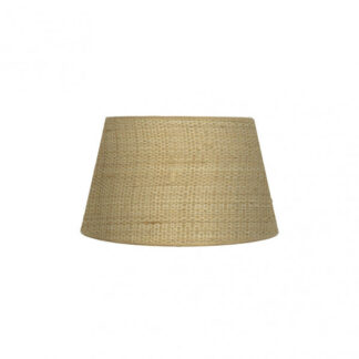 Pantalla Salma E27 Natural 30dx22dx17h Conica Abierta