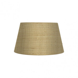 Pantalla Salma E27 Natural 35dx25dx20h Conica Abierta