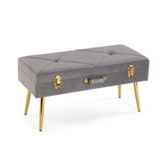 PIE DE CAMA PETTO GRIS