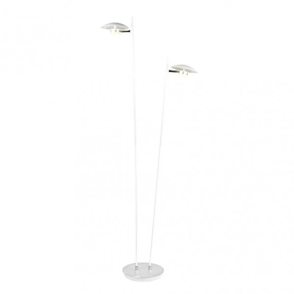 Pie Salon Ciudad Del Cabo 2l 12w 4000k Blanc/plata150x30x25 Cm 1080 Lm Dirigible Y Orientable - Image 2
