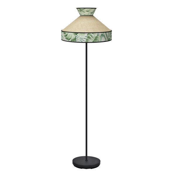 Pie Salon Constantinopla 1xe27 Beis/verde 179x45x45cm