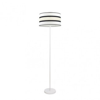 Pie Salon Karla 1xe27 Blanco/beis 149x40x40 Cm