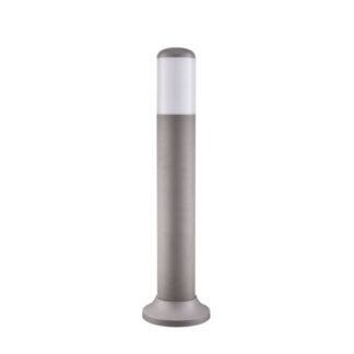Pilar Exterior Azafran 1xe27 Gris 40x9,1x9,1 Cm Policarbonato Ip44