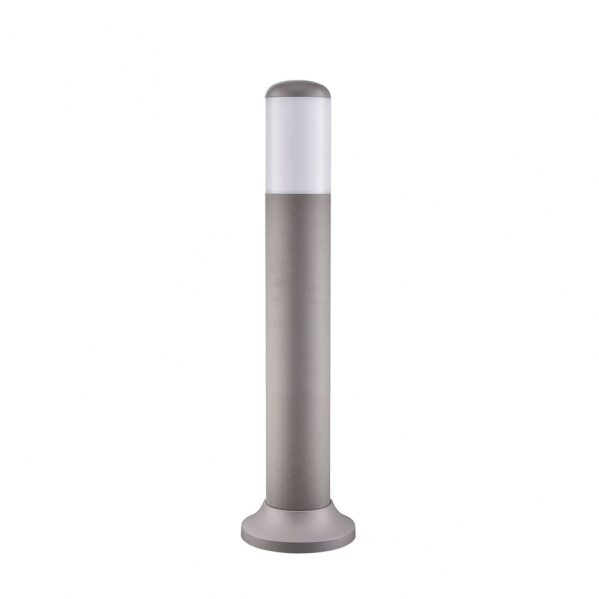 Pilar Exterior Azafran 1xe27 Gris 40x9,1x9,1 Cm Policarbonato Ip44