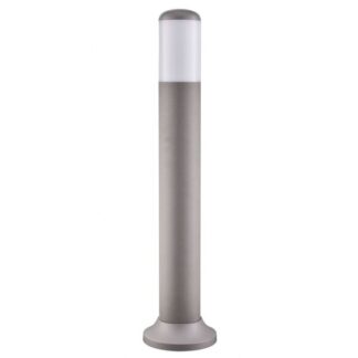 Pilar Exterior Azafran 1xe27 Gris 70x9,1x9,1 Cm Policarbonato Ip44