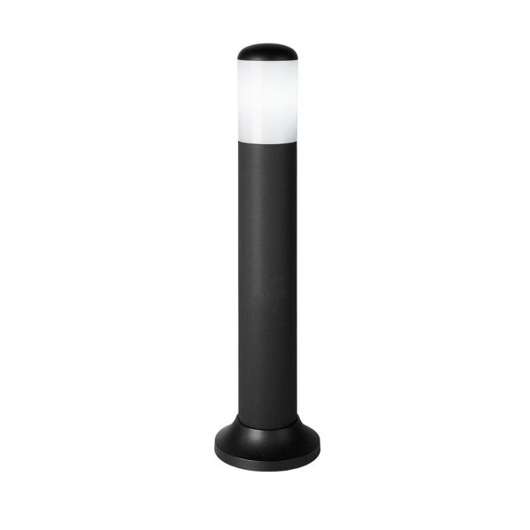 Pilar Exterior Azafran 1xe27 Negro 40x9,1x9,1 Cm Policarbonato Ip44