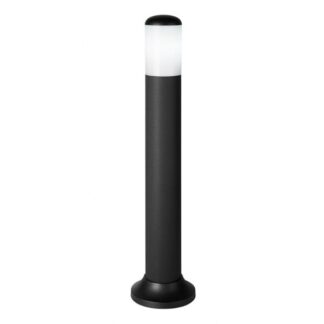 Pilar Exterior Azafran 1xe27 Negro 70x9,1x9,1 Cm Policarbonato Ip44