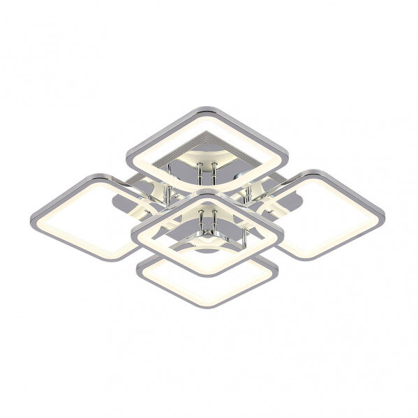 Plafon 129w 3000-4000-6500k Cromo Elara 9x58x58Cm 17415lm C.remoto,regulador Y Memoria - Image 2