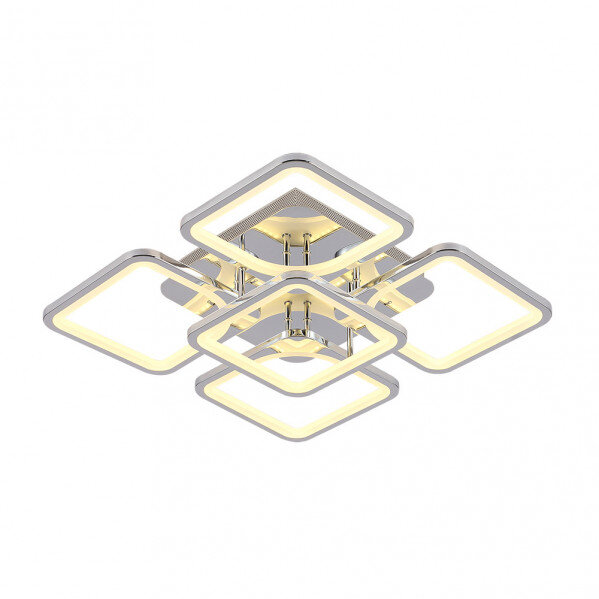 Plafon 129w 3000-4000-6500k Cromo Elara 9x58x58Cm 17415lm C.remoto,regulador Y Memoria - Image 3