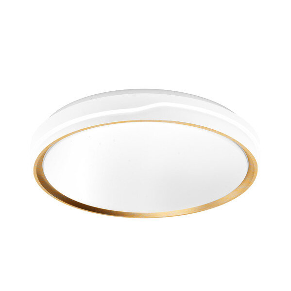 Plafon Anuar 60w 3000-4200-6500k Blanco/haya 7,5x50x50cm 5400lm C/remoto Y Memoria