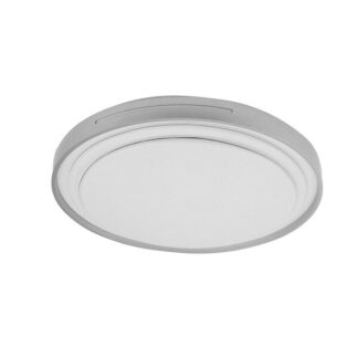 Plafon Argus 60w 3000-4000-6500k Blanco/Plata 5880lm 8x49x49cm C/remoto Y Reg.intensidad