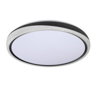Plafon Charro 144w 3000-4000-6000k Negro 50d Rg.intensidad 11520lm C/remoto