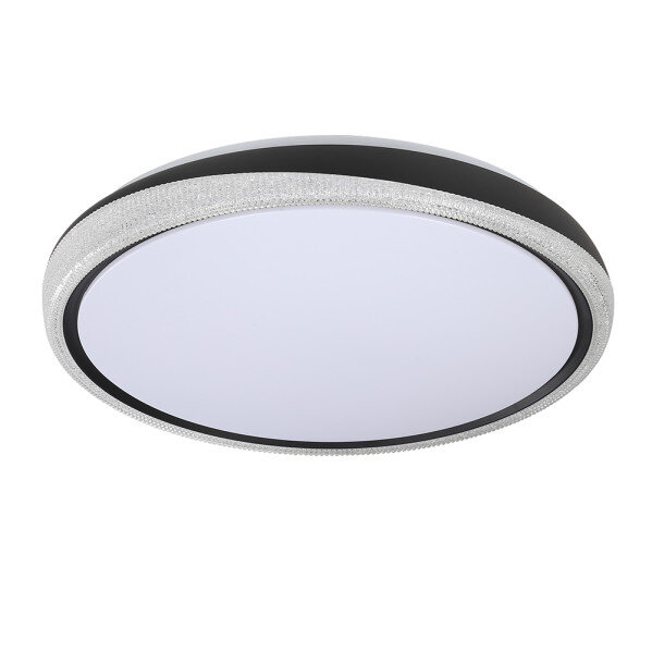 Plafon Charro 144w 3000-4000-6000k Negro 50d Rg.intensidad 11520lm C/remoto