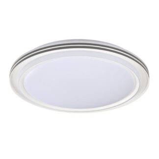 Plafon Yunke 144w 3000-4000-6000k Blanco/Gris 50d Reg.int 11520lm C/remoto