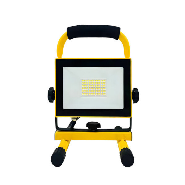 Proyector Portatil Coyote 100w 6500k Negr/amarill 8000lm Ip65 28,5x23,5x16cm