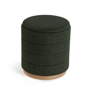 PUFF CON ALMACENAMIENTO VERDE