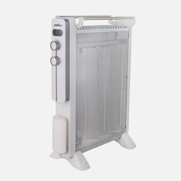 Radiador Mica Caicos 1500w 3 Elem Blanco/gris 3potencias Prot. Sob. Calent. Antivuelco 63,5x45x21 Cm
