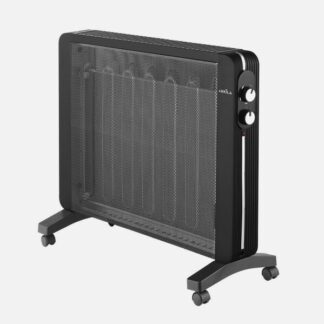 Radiador Mica Manglar 2000w Negro 2potencias Antivuelco Prot. Seg. Termost. Regulable 62x73,2x26 Cm