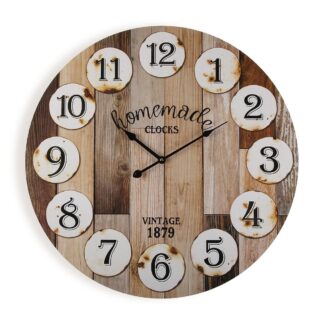 RELOJ DE PARED MADERA 58CM