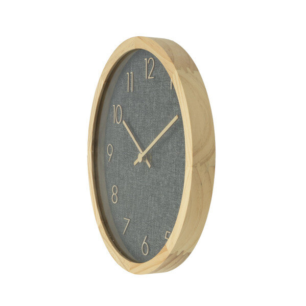 Reloj De Pared Rosellon Haya/gris 40x40x4,5cm Mov Continuo - Image 2