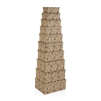 SET 10 CAJAS CARTON GALEON