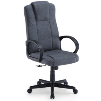 SILLA DE DESPACHO MODELO HENRY TEJIDO GRIS