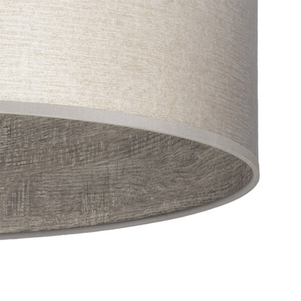 Sobremesa Alto Tania 1xe27 Niquel/madera Gris 62x30x30 Cm - Image 2