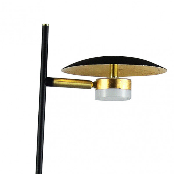 Sobremesa Ciudad Del Cabo 2l 12w 4000k Negro/oro 52x32x15 Cm 1080 Lm Dirigible Y Orientable - Image 4