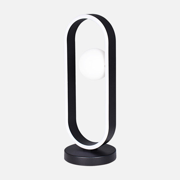 Sobremesa Fermoselle 10w+3w 4000k Negro 41,5x15x15cm 1105lm