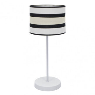 Sobremesa Grand. Karla 1xe27 Blanco/beis 61x25x25 Cm