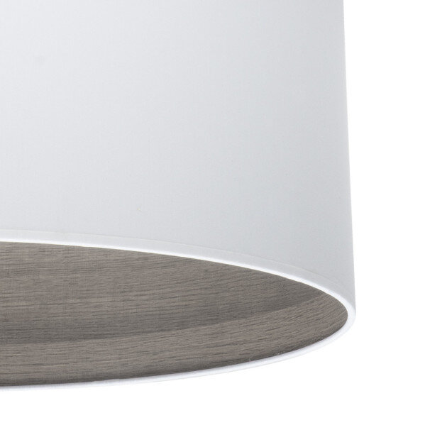 Sobremesa Tatiana 1xe14 Niquel/blanco-mad.Gris 42x17x17 Cm - Image 2