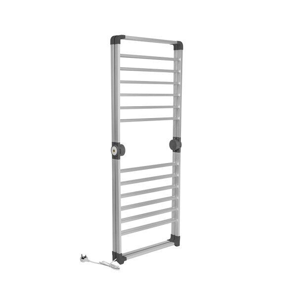 Tendedero Elect.maxi Algarrobo 360w Aluminio Forma De X Cable1,2m 126x70x56cm - Image 2