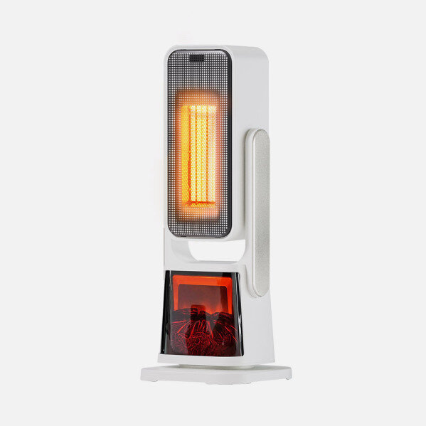 Termovent. Torre Ceramico Ptc 2000w Simoneta Blanco/negro 2potencias 4func.termost.seg.remoto Y Display 58x22x22cm - Image 2