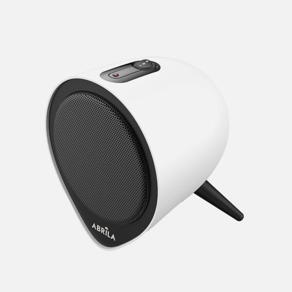 Termoventilador Ceramico Andino 1500w Blanc/negro 2pot.protecc.anticalentamiento,antivuelco 21x18x18cm