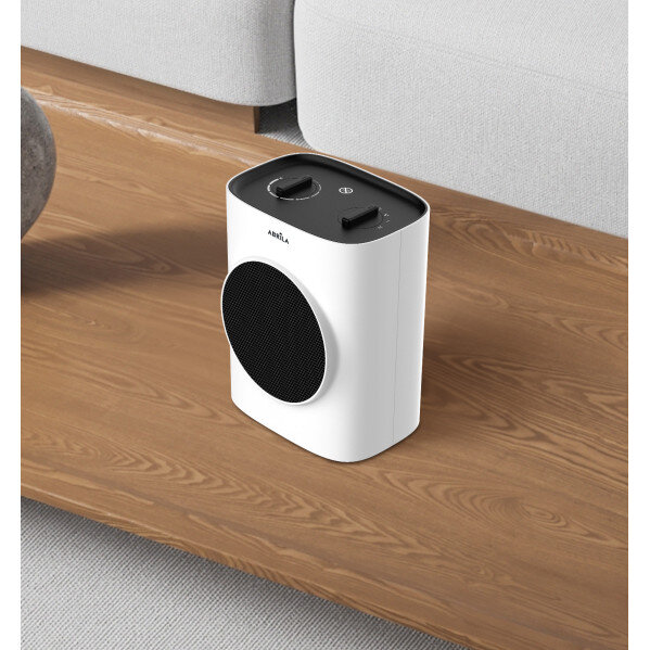 Termoventilador Ceramico Chipre 1500w Blanco/negro 2potencias 3funciones Antivuelco Termostato Reg. 21,5x17,5x12,8cm - Image 2