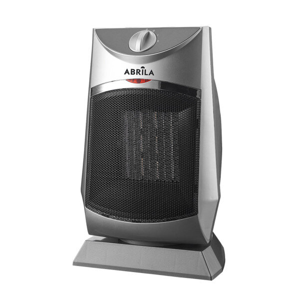 Termoventilador Ceramico PTC Calidez 1500w Plata 2potencias 3funciones.protecc.seguridad, Antivuleco 32,5x20x 17cm