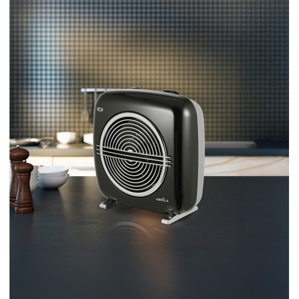 Termoventilador Elect.vicenza 2000w Negro/gris Termost. Reg. 2potencias 3funciones Sist.seg.28x27,5x14,5cm - Image 2